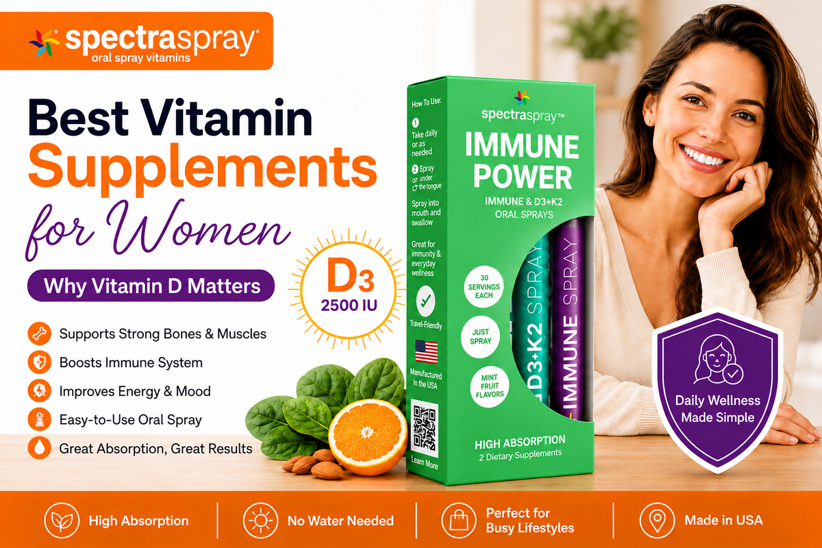 Best Vitamin Supplements for Women: Why Vitamin D Matters