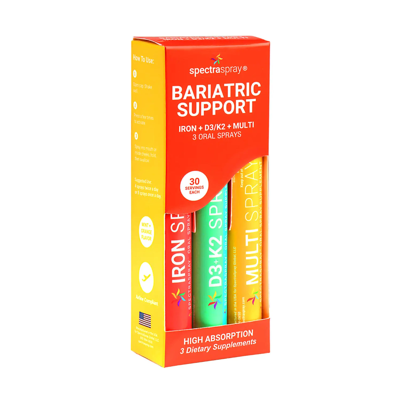 Bariatric & GLP-1 Support Liquid Spray Vitamins