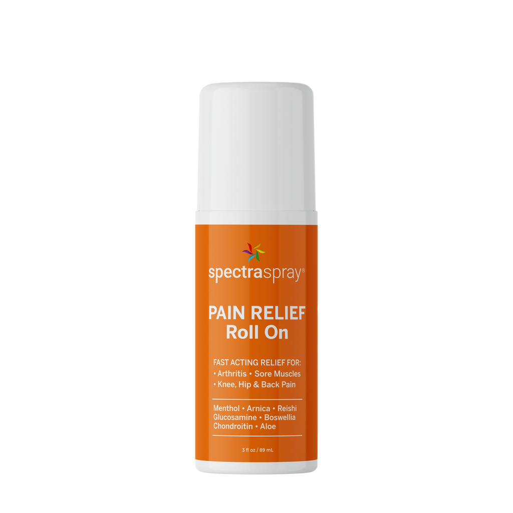 PAIN RELIEF Roll On; Arnica, Menthol, Glucosamine, Boswellia, Reishi + Chondroitin