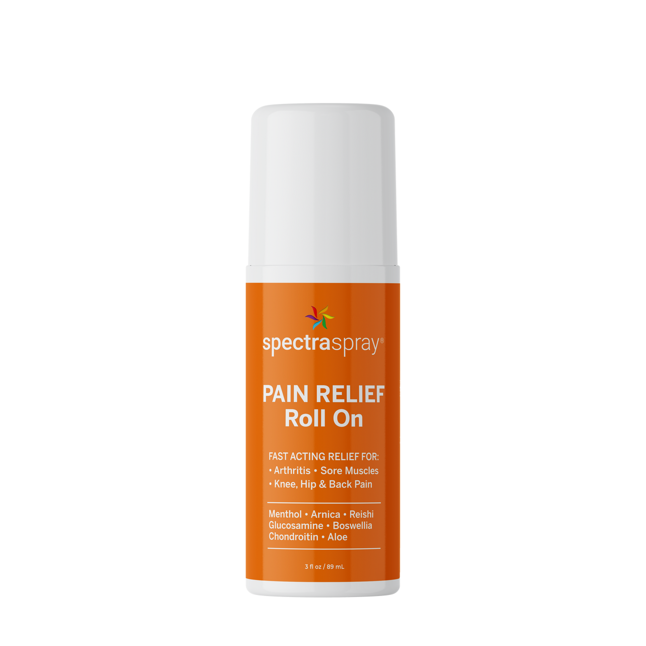 PAIN RELIEF Roll On; Arnica, Menthol, Glucosamine, Boswellia, Reishi + Chondroitin