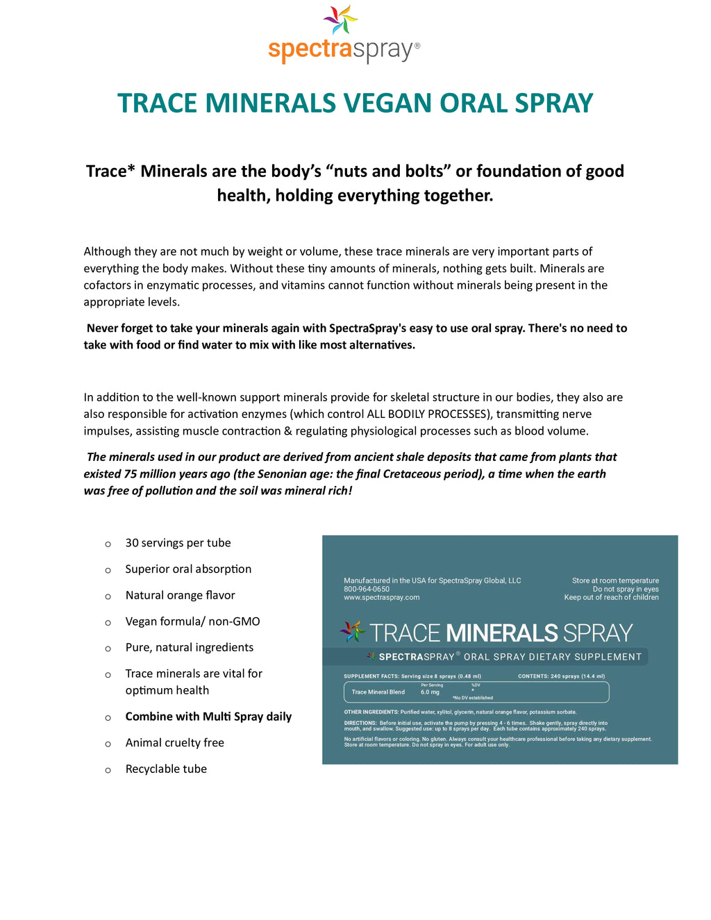 TRACE MINERALS
